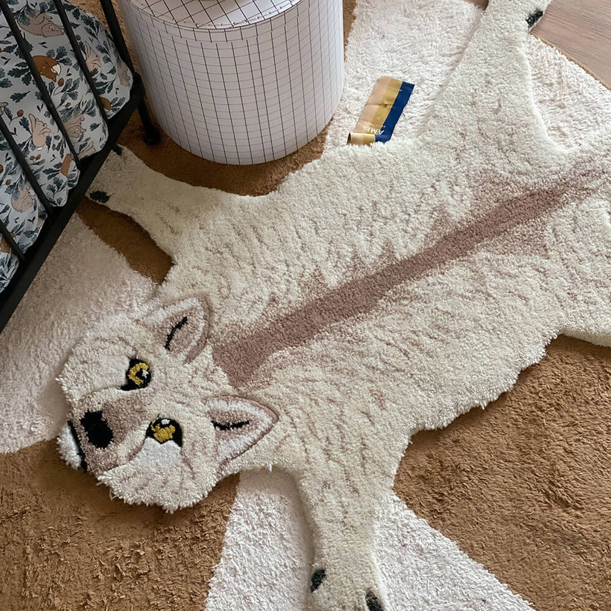 Woozy Wolf Rug Small - Doing Goods