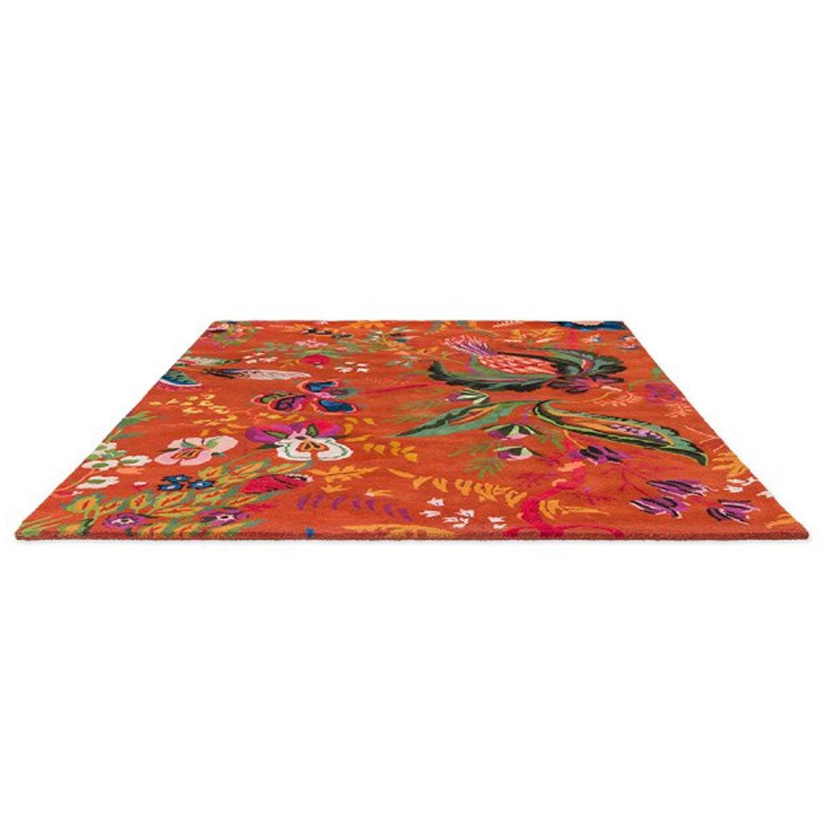 Harlequin X Sophie Robinson &#39;Wonderland - Amber/Lapis&#39; Rug