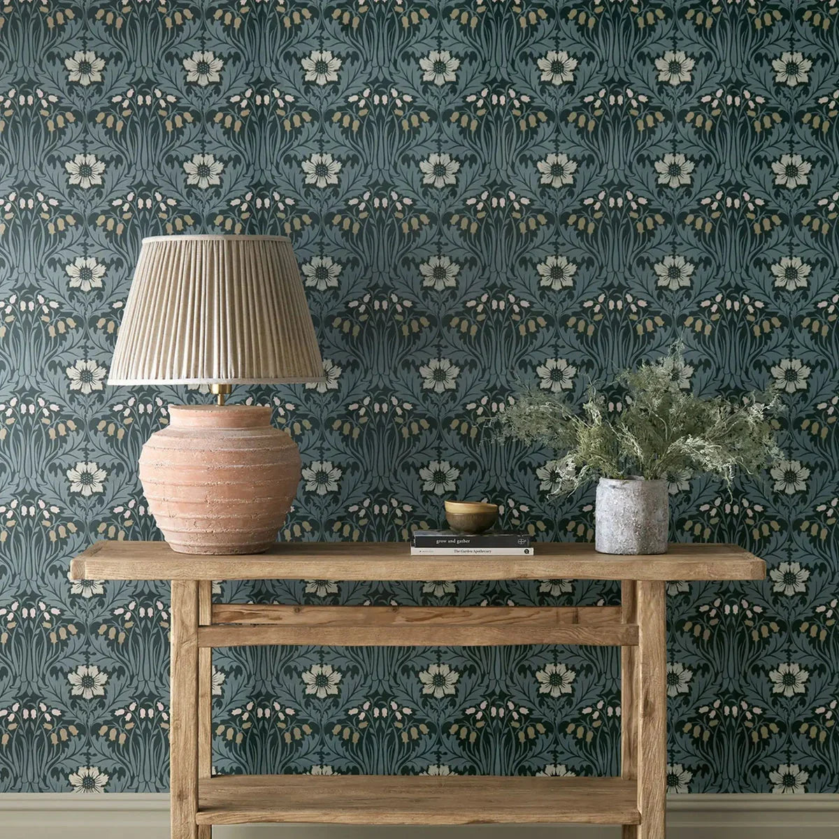 Woodbell & Anemone Wallpaper - Morris & Co