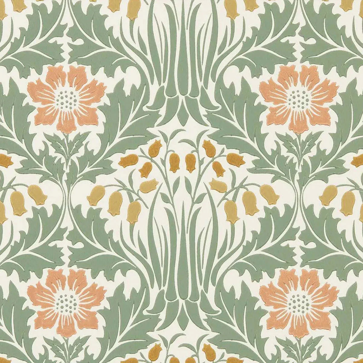 Woodbell & Anemone Wallpaper - Morris & Co