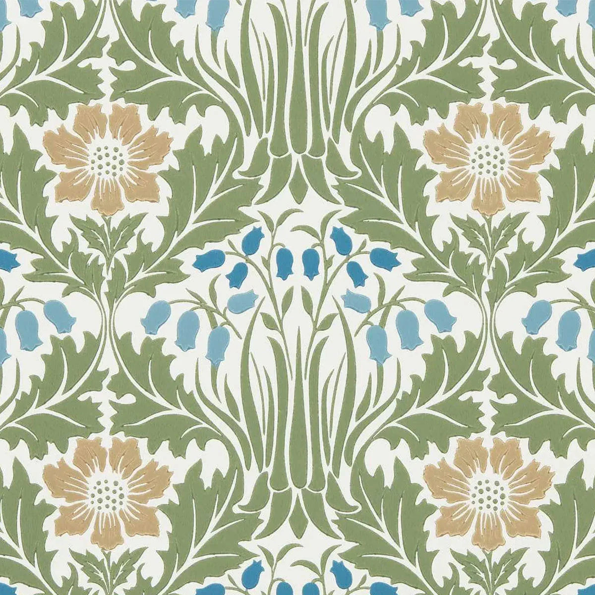 Woodbell & Anemone Wallpaper - Morris & Co