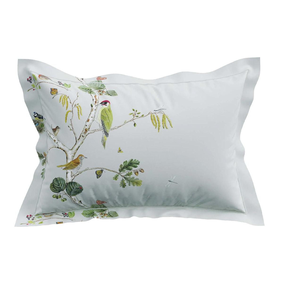 Sanderson Woodland Chorus Blue Grey Bedding