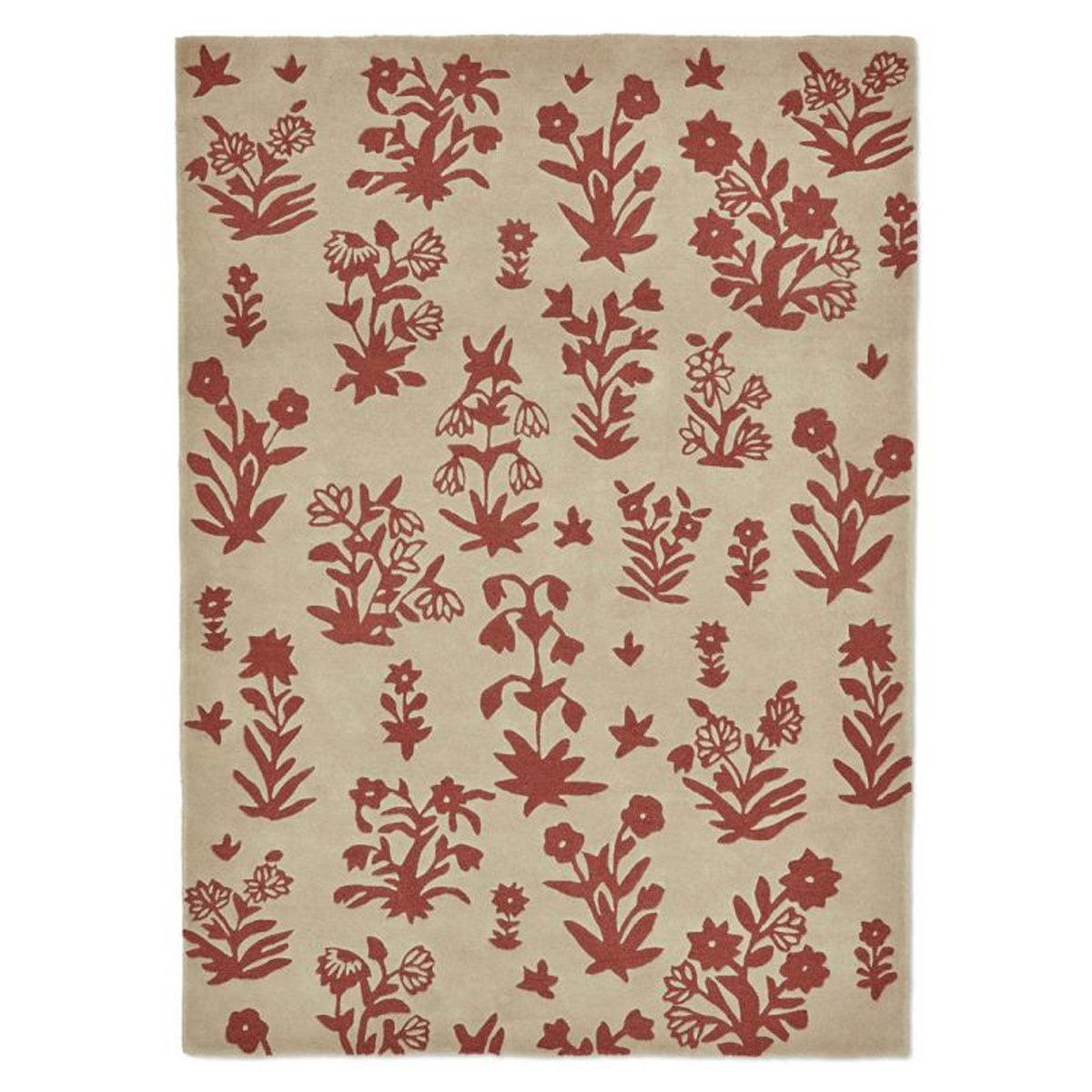 Sanderson &#39;Woodland Glade - Linen/Russet Brown&#39; Rug