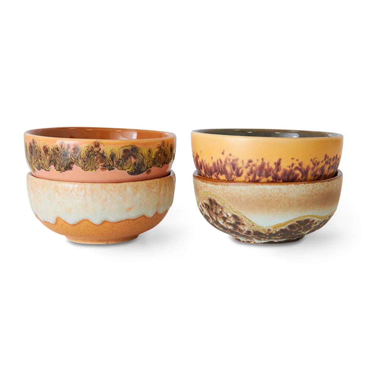 70s Ceramics Bowls - HKLIVING