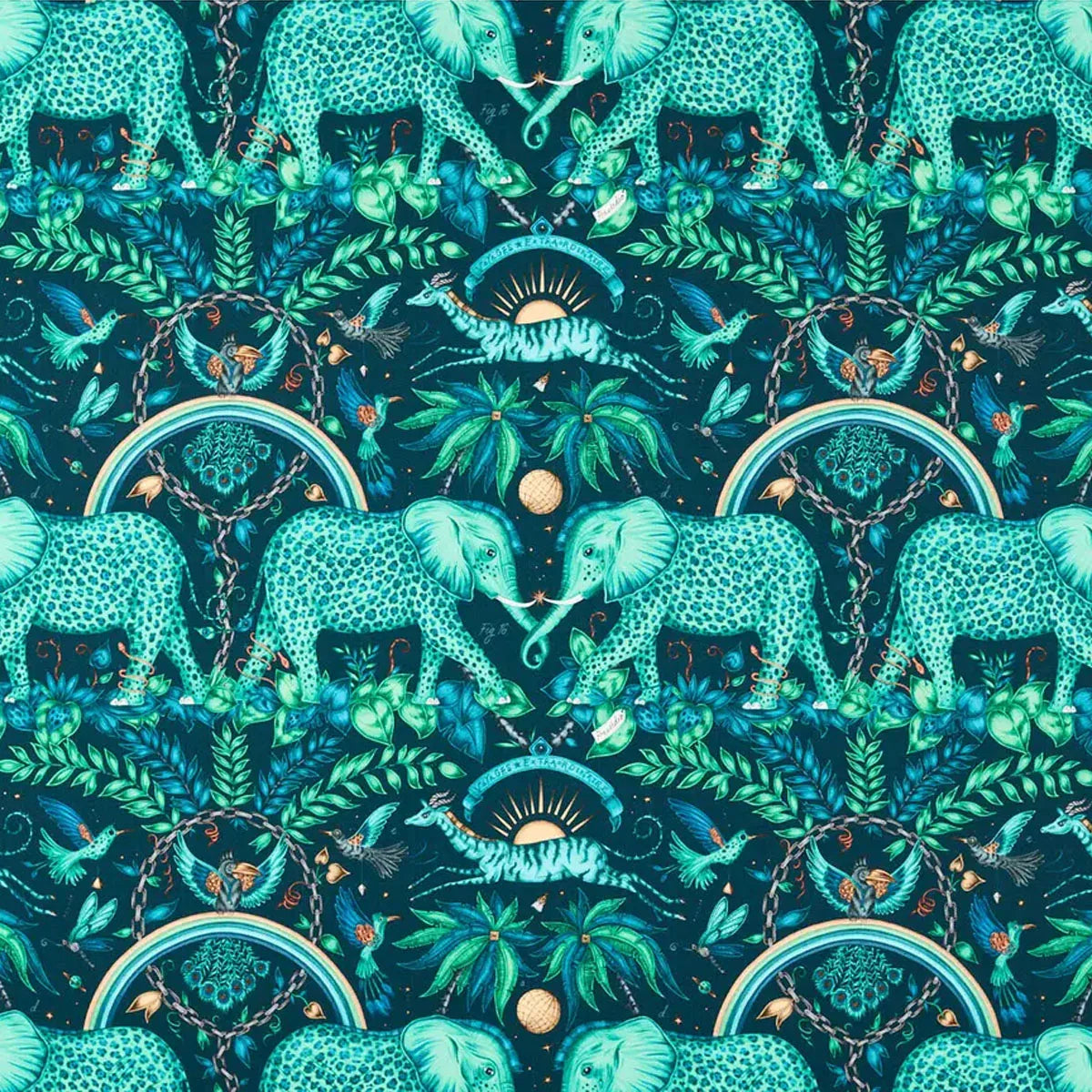 Zambezi Indoor Outdoor Fabric - Clarke & Clarke X Emma Shipley