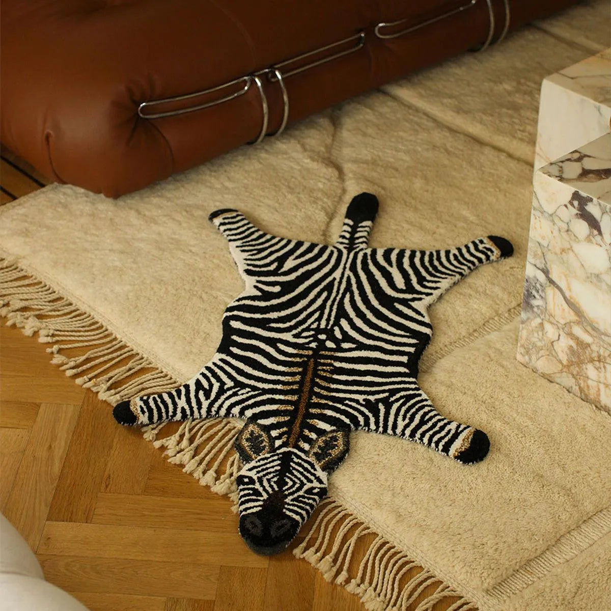 Stripey Zebra Rug - Doing Goods