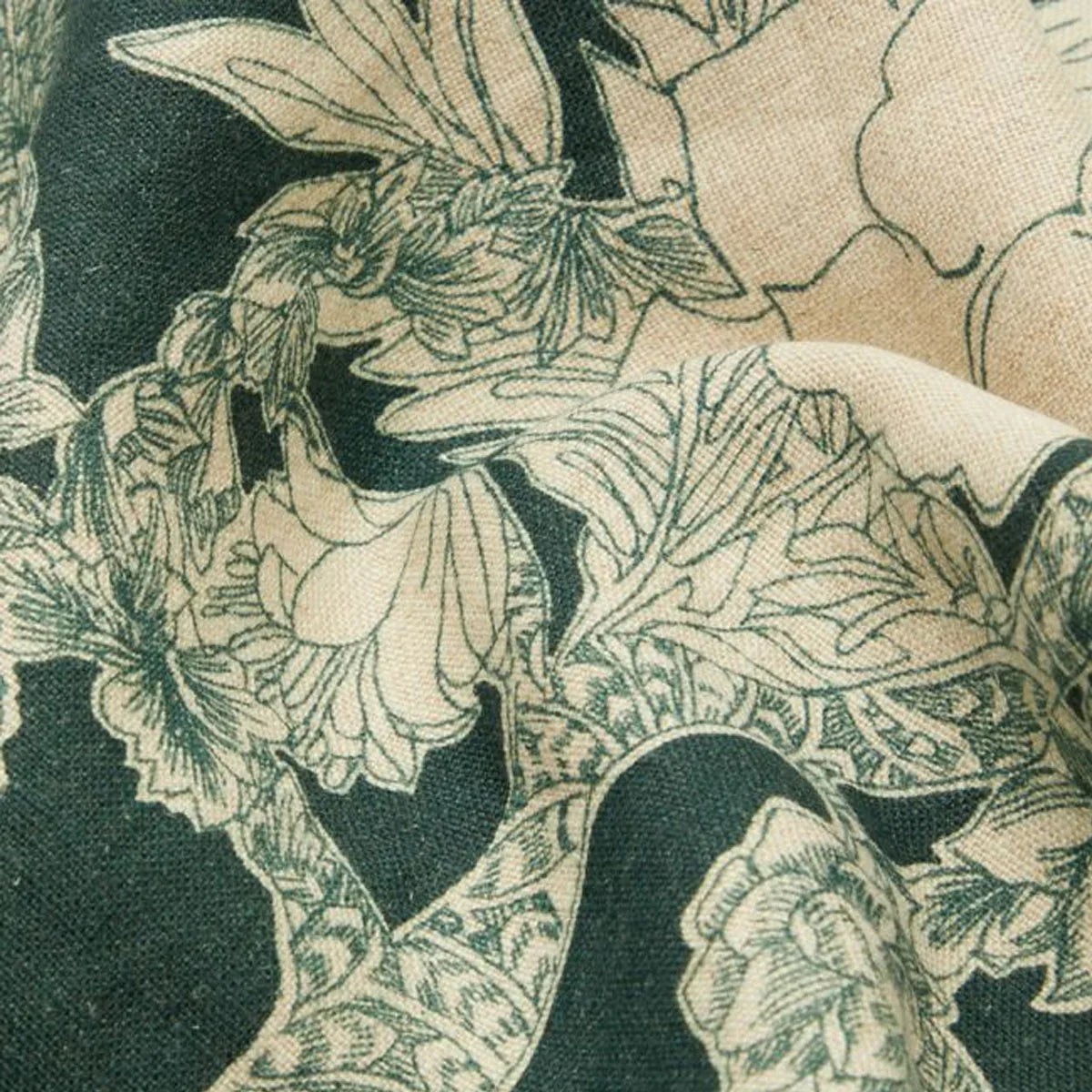 Zennor Arbour Linen Fabric - Liberty