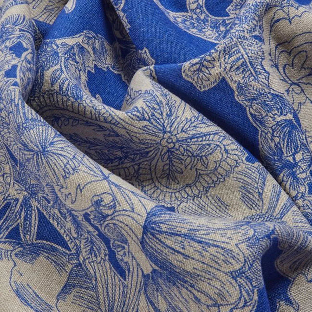 Zennor Arbour Linen Fabric - Liberty