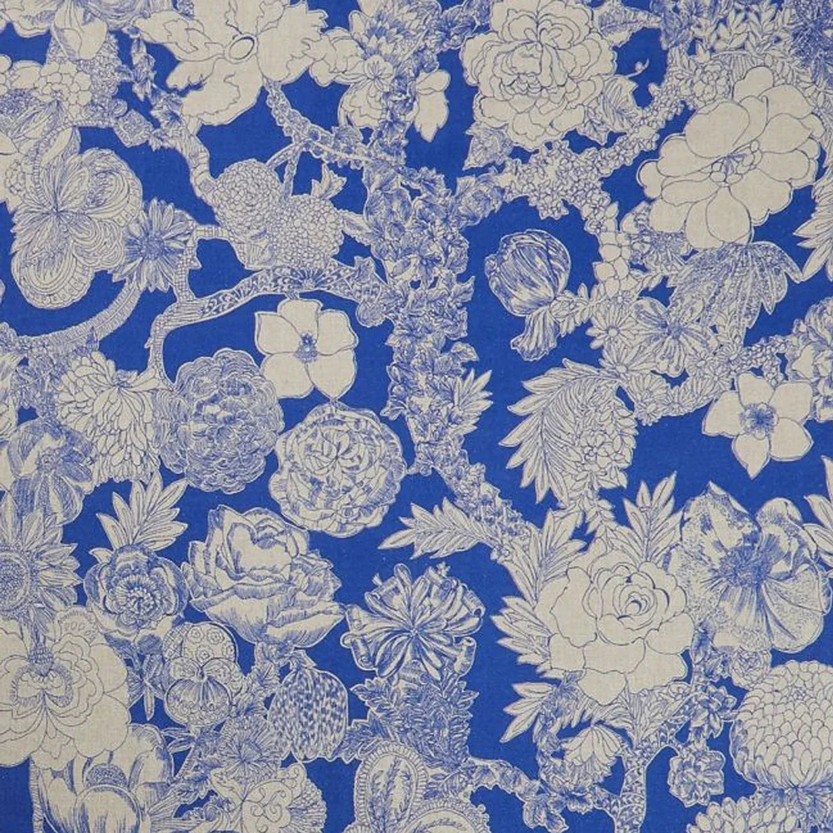 Zennor Arbour Linen Fabric - Liberty