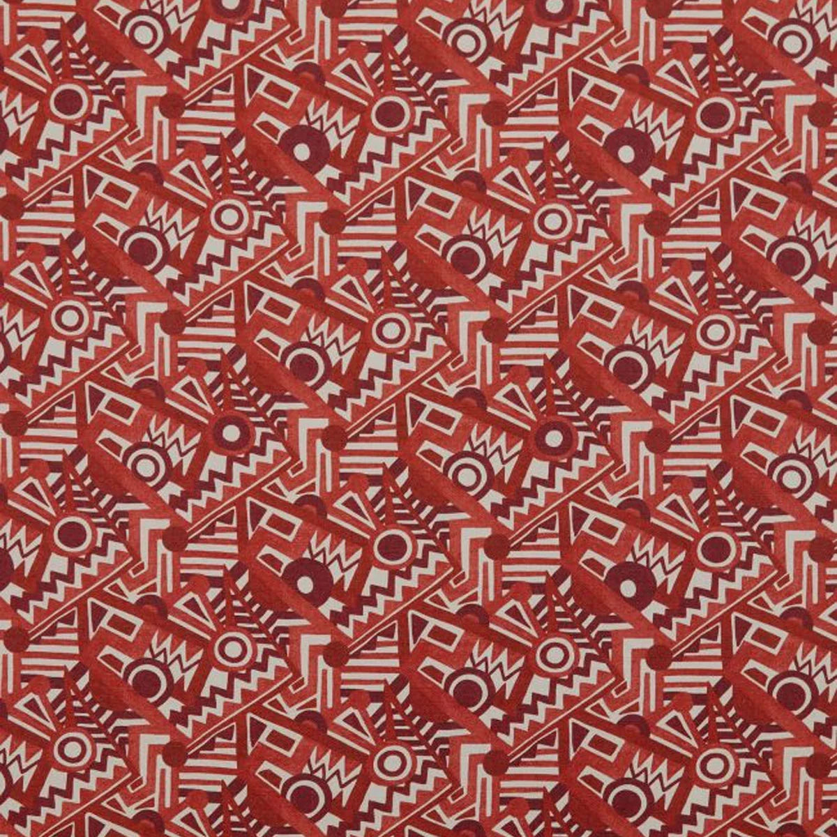 Zig Zag Linen Fabric - Liberty