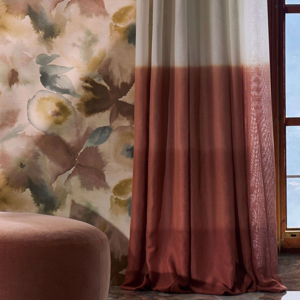 Harlequin Altura fabric – Burnt (3)