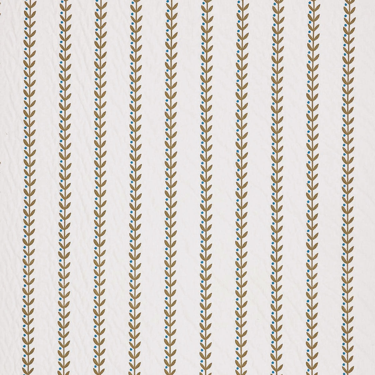 Scion Beanstalk Stripe fabric – Mushroom/Coast Blue, room setting (1)