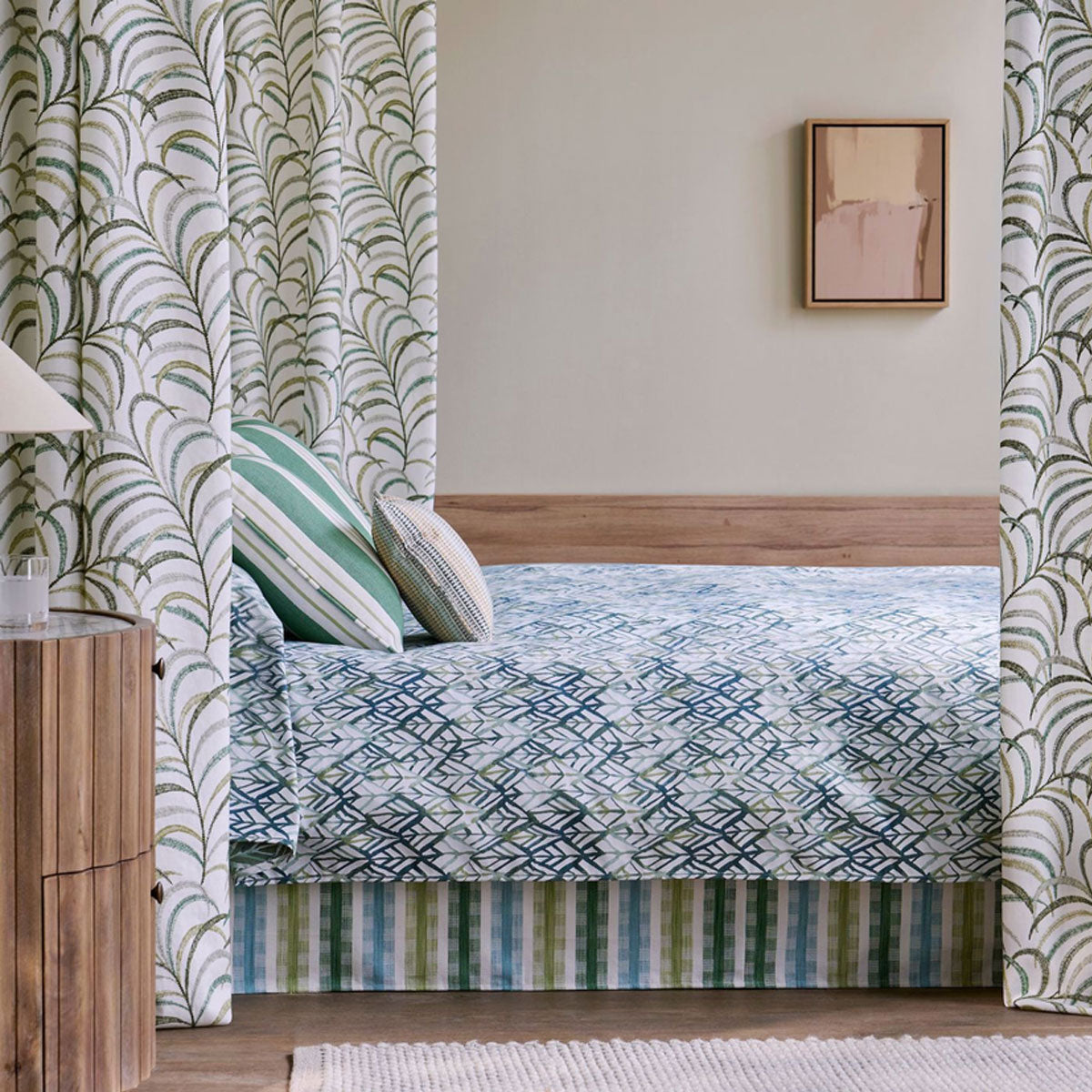 Clarke & Clarke Canopy fabric – Seafoam (2)