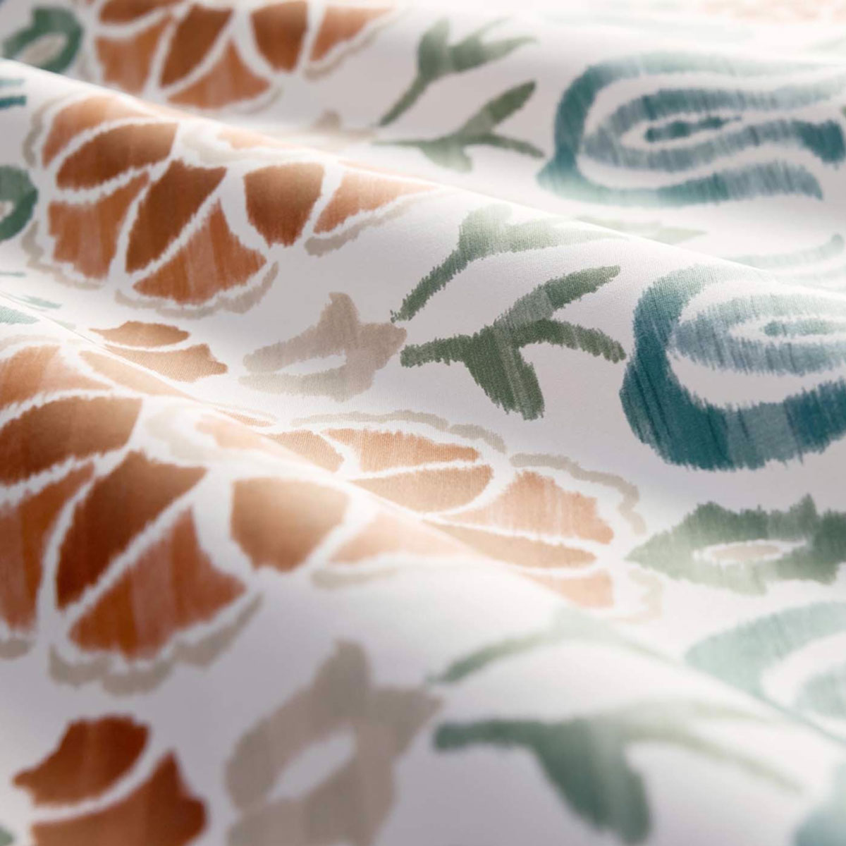 Clarke & Clarke Cassia fabric – Spice/Sage (2)