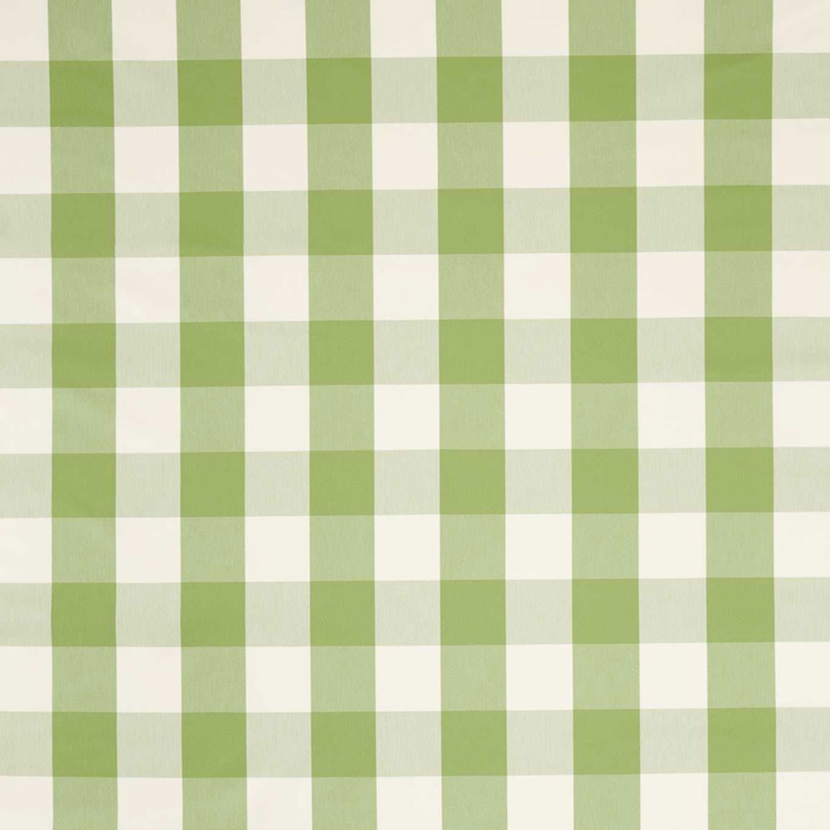 Scion Central Check fabric – Pea Green/Kelly Green (1)