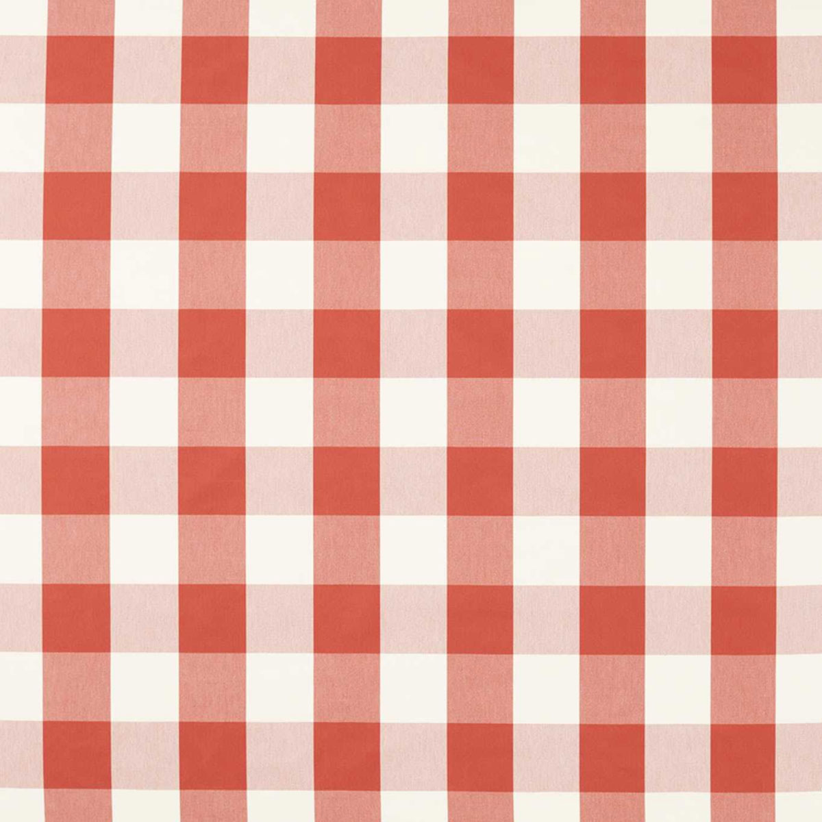 Scion Central Check fabric – Tomato (1)