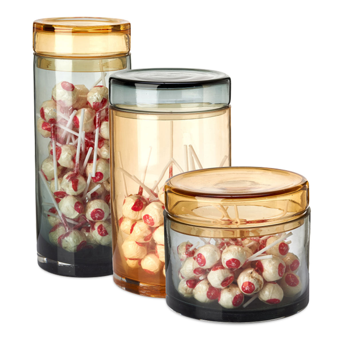 Caps And Jars Set Of 3 - Polspotten