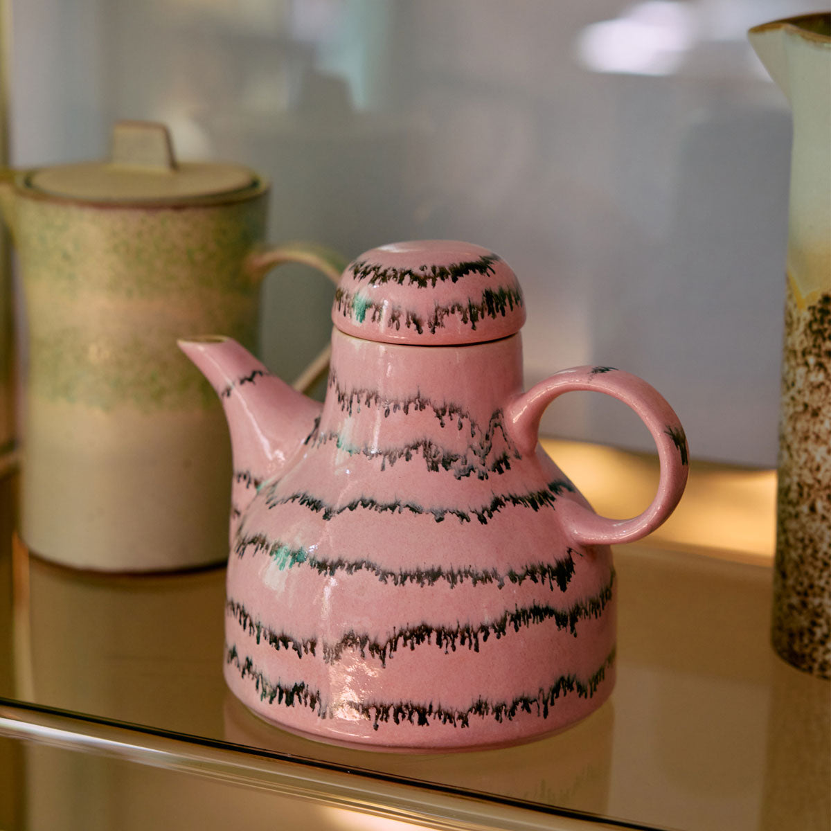70s Ceramics Coffee Pot - HKLIVING