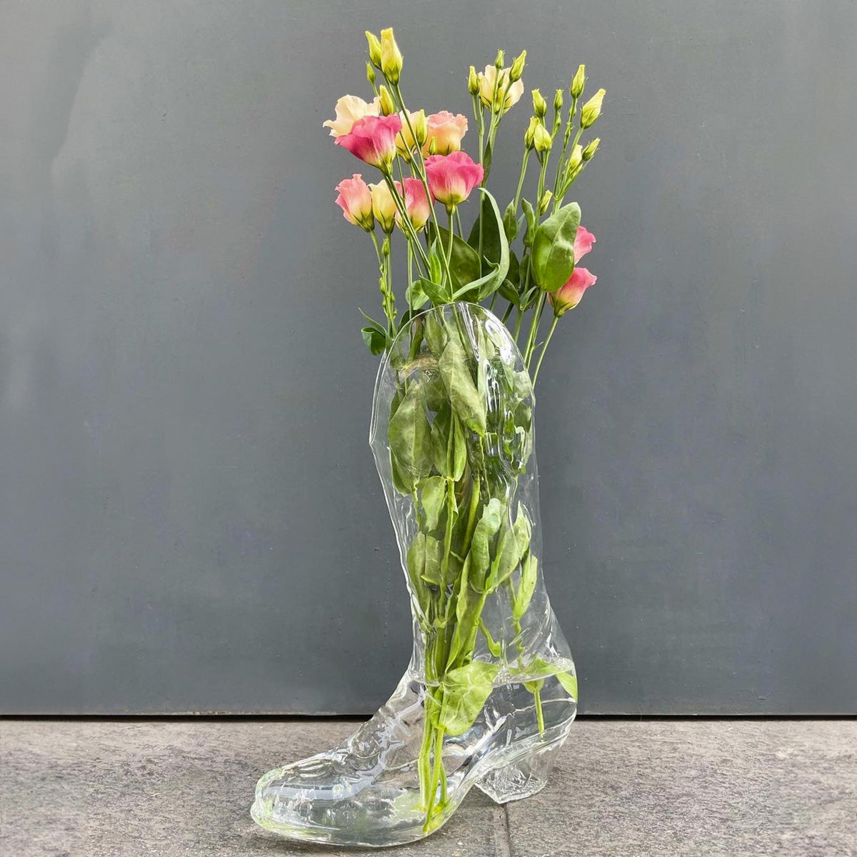 Seletti X Diesel Living Crystal Bootie Vase