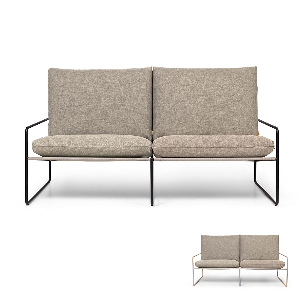 Desert 2-seater Dolce - ferm LIVING