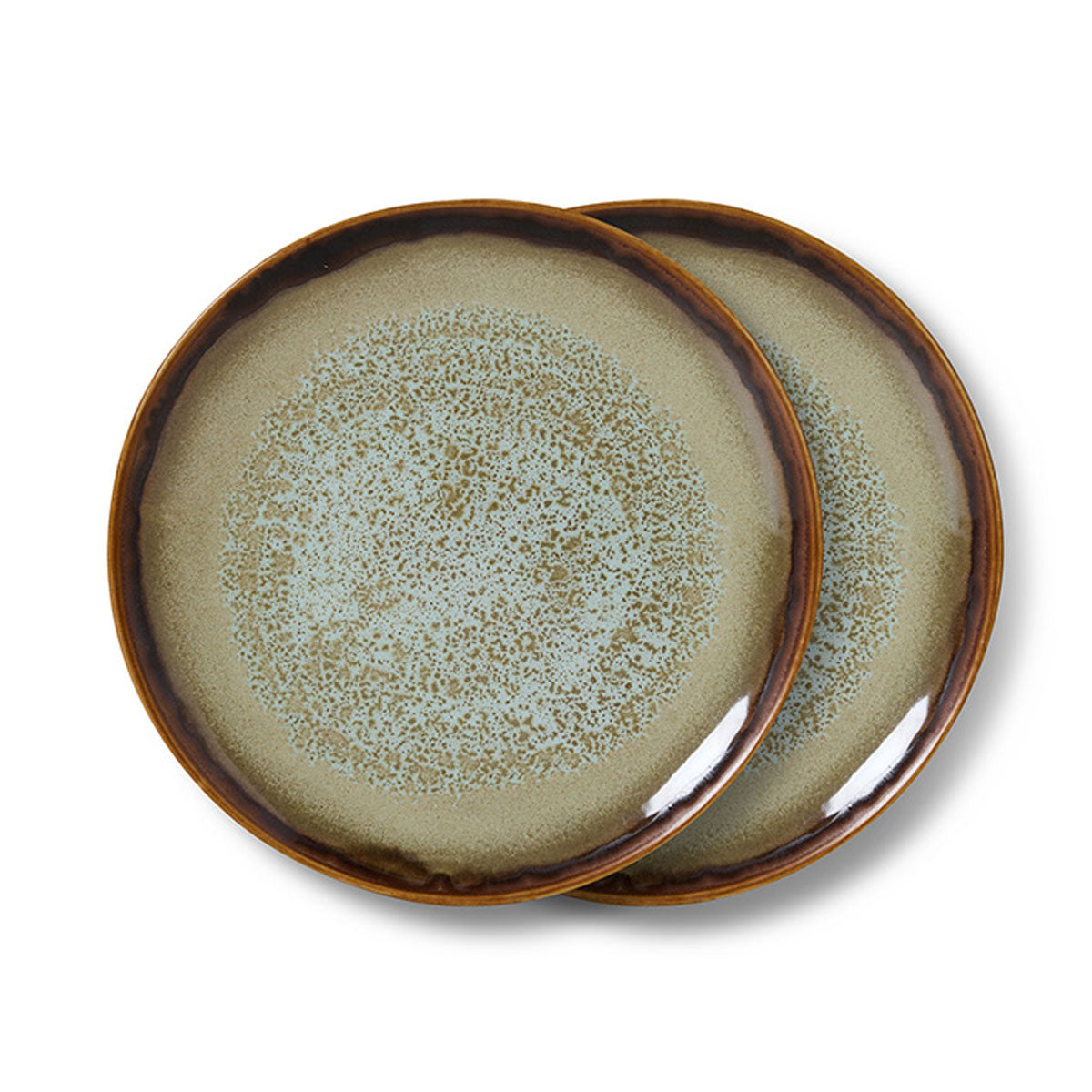 70s Ceramics Plates - HKLIVING