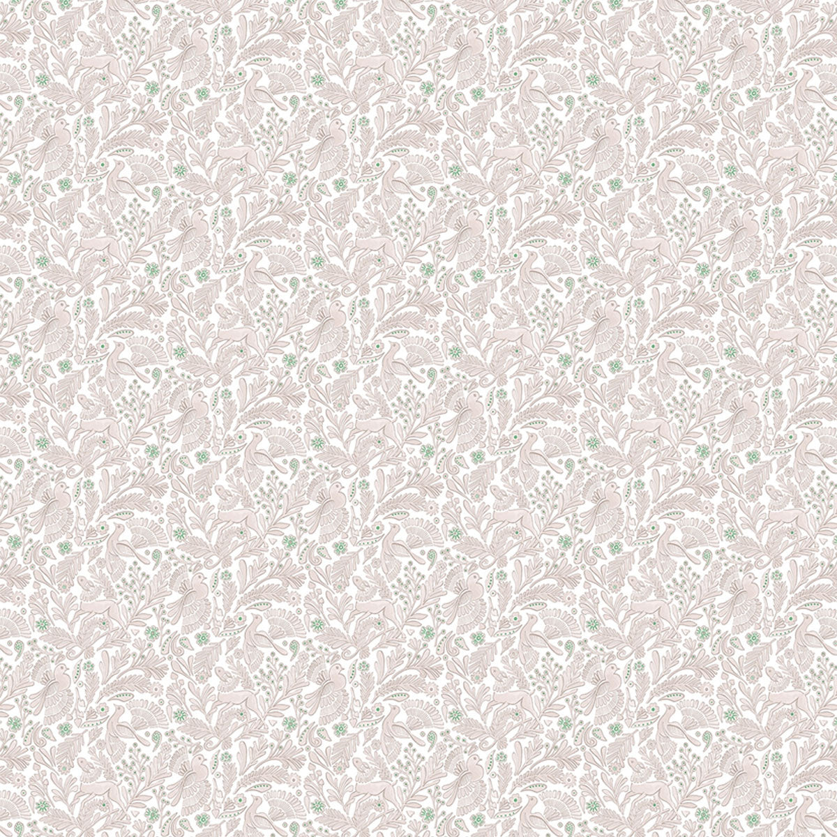 Scion Dove & Deer fabric – Lilac (1)