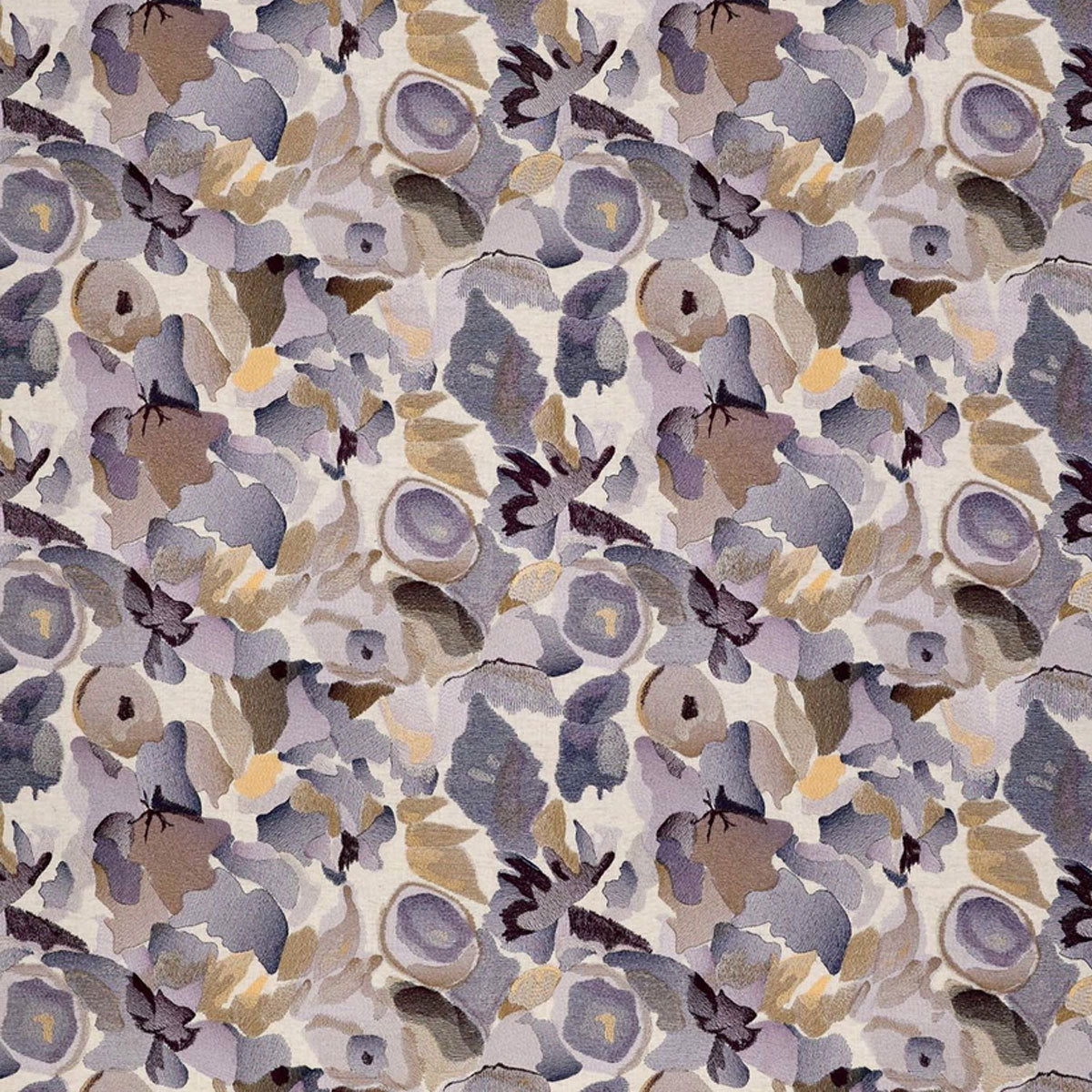 Harlequin Flores Embroidery fabric – Cassia/Heather/Julip (1)