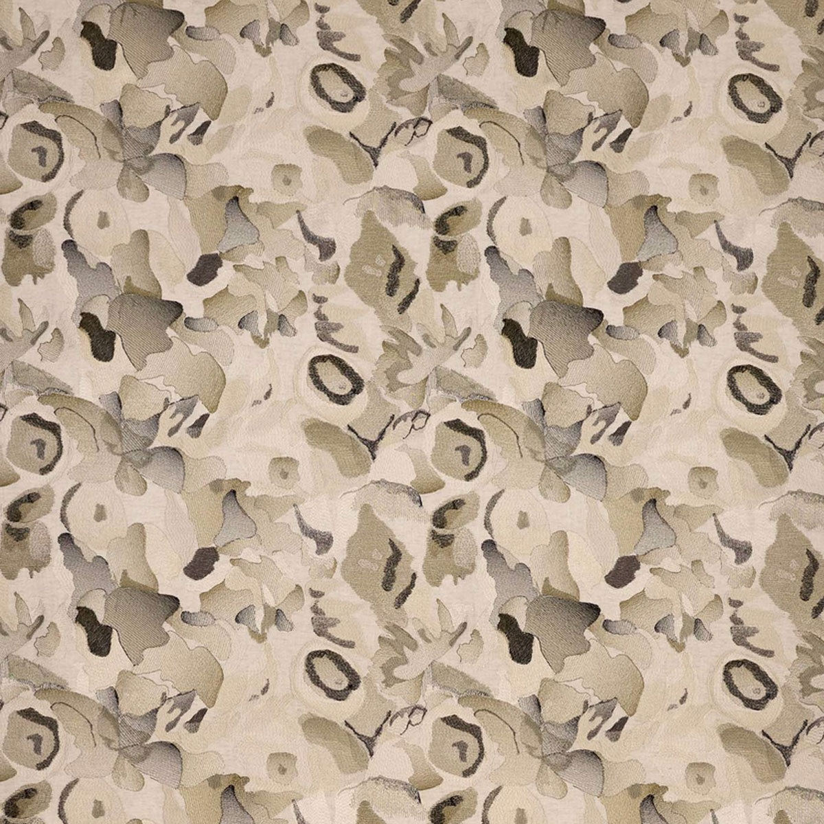 Harlequin Flores Embroidery fabric – Charcoal/Julip/Mineral