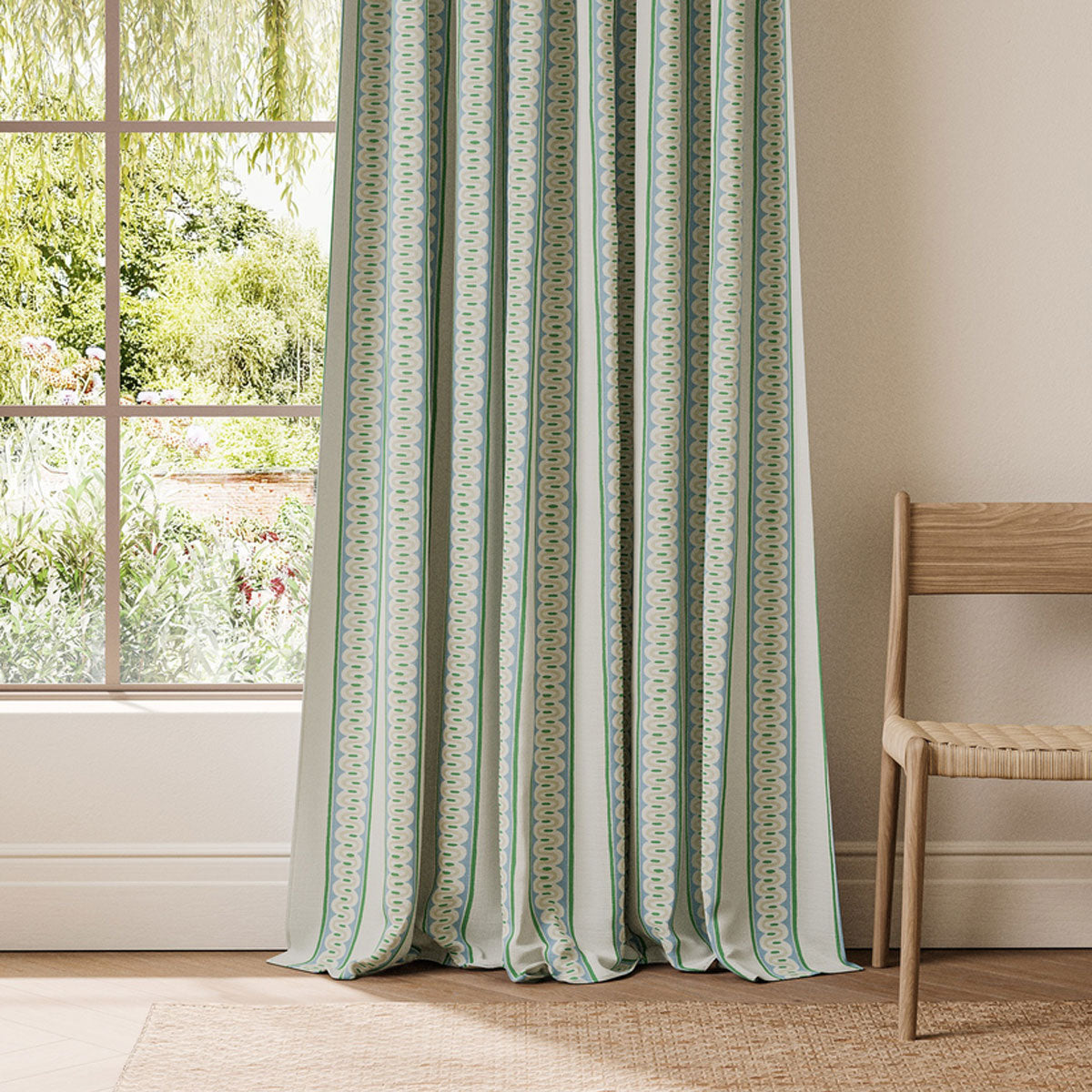 Scion Fondant Stripe fabric