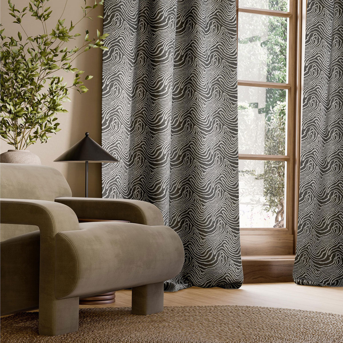 Harlequin Formation Embroidery fabric – Nomad (3)