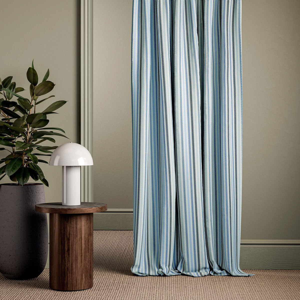 Clarke & Clarke Grove Stripe fabric (2)