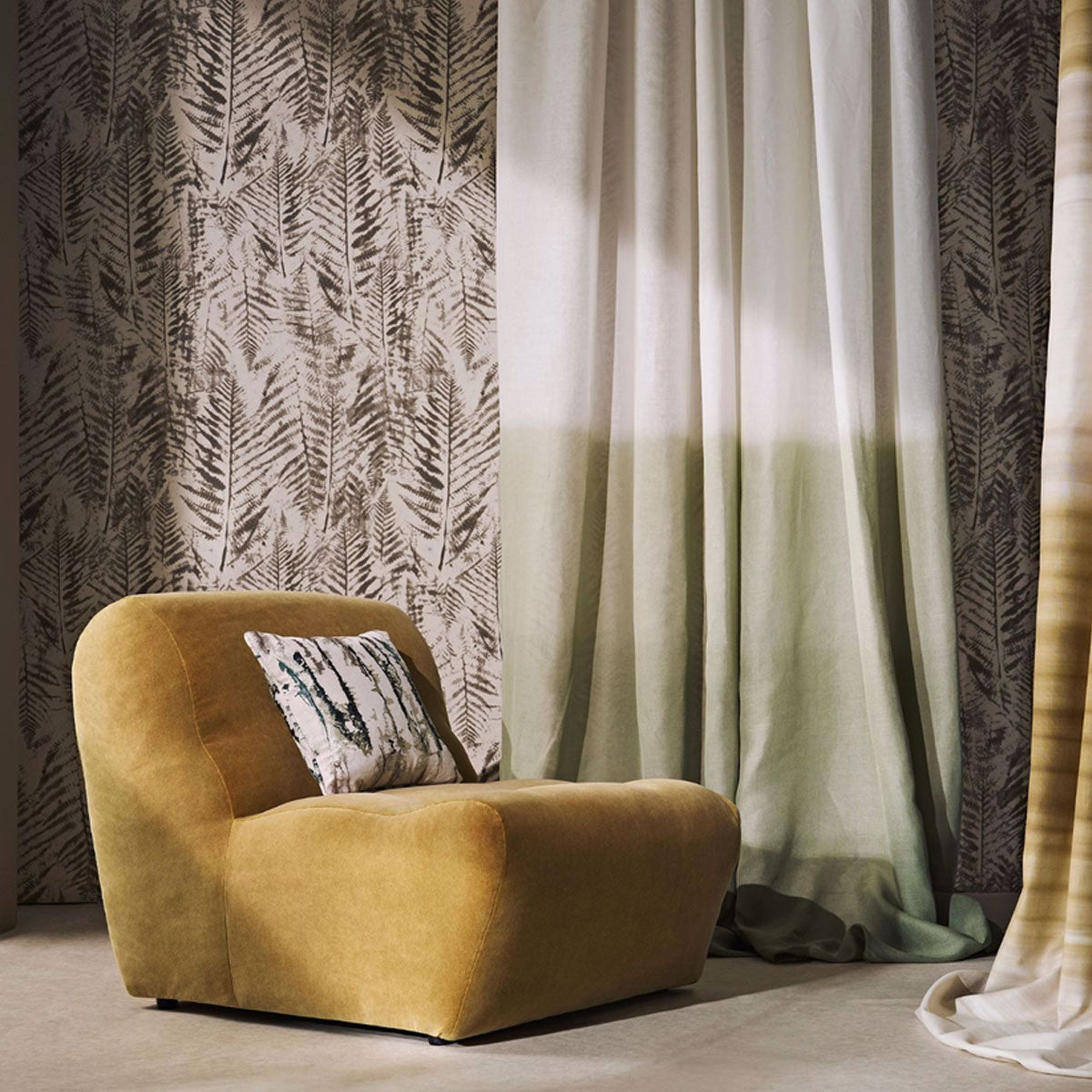 Heatherton Velvet Fabric - Harlequin