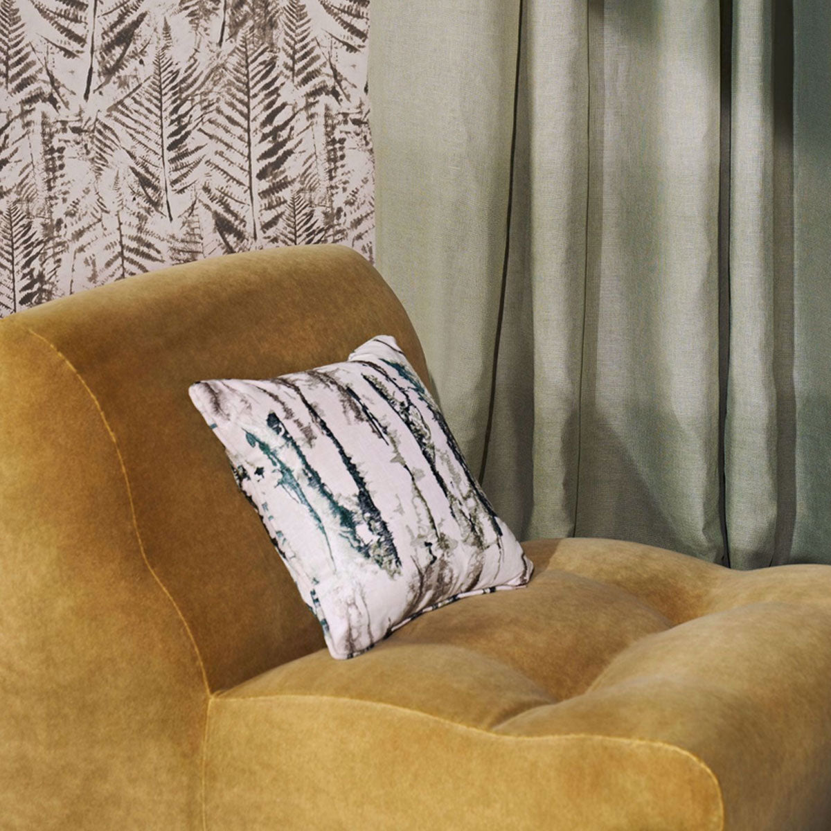 Heatherton Velvet Fabric - Harlequin