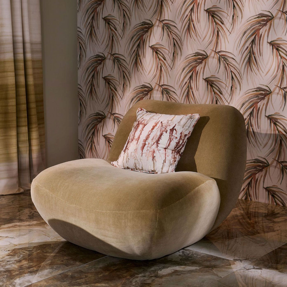 Harlequin Heatherton Velvet fabric – Heather (24)