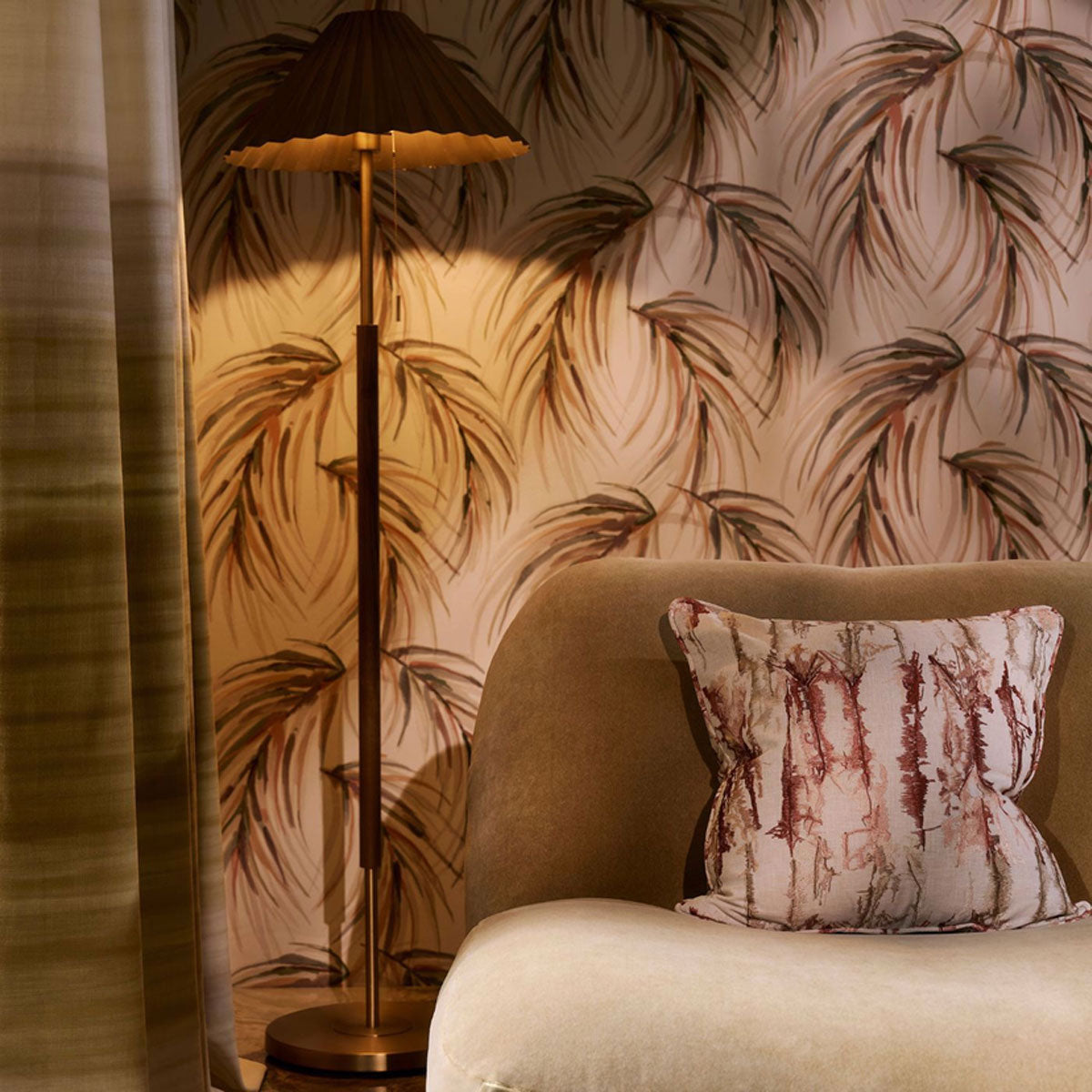 Harlequin Heatherton Velvet fabric – Heather (25)