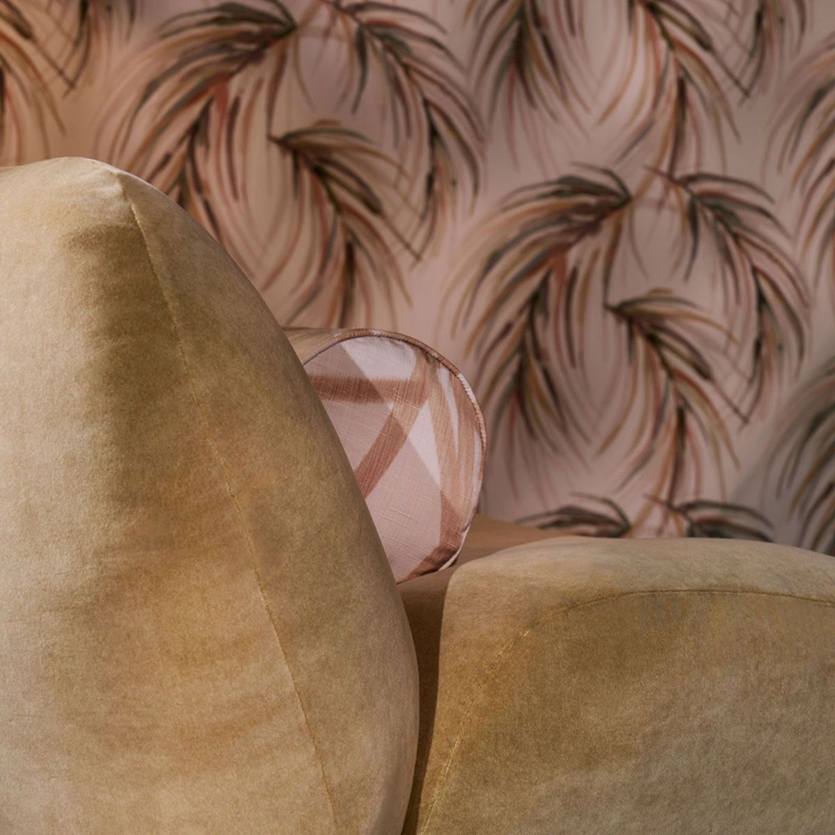 Harlequin Heatherton Velvet fabric – Heather (26)