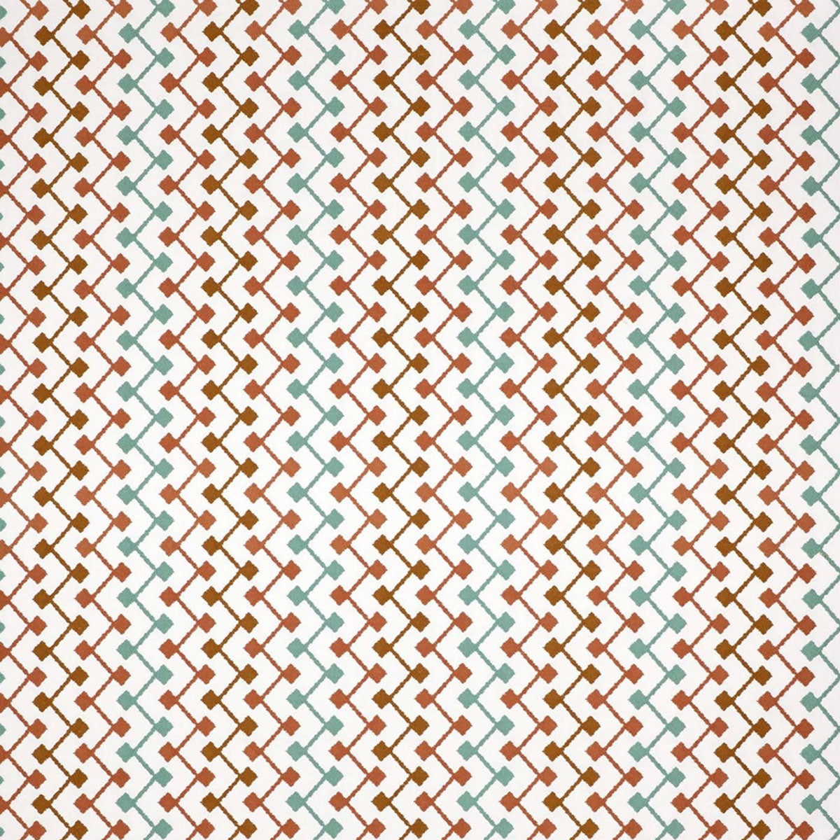 Clarke & Clarke Hemlock fabric – Rust (1)