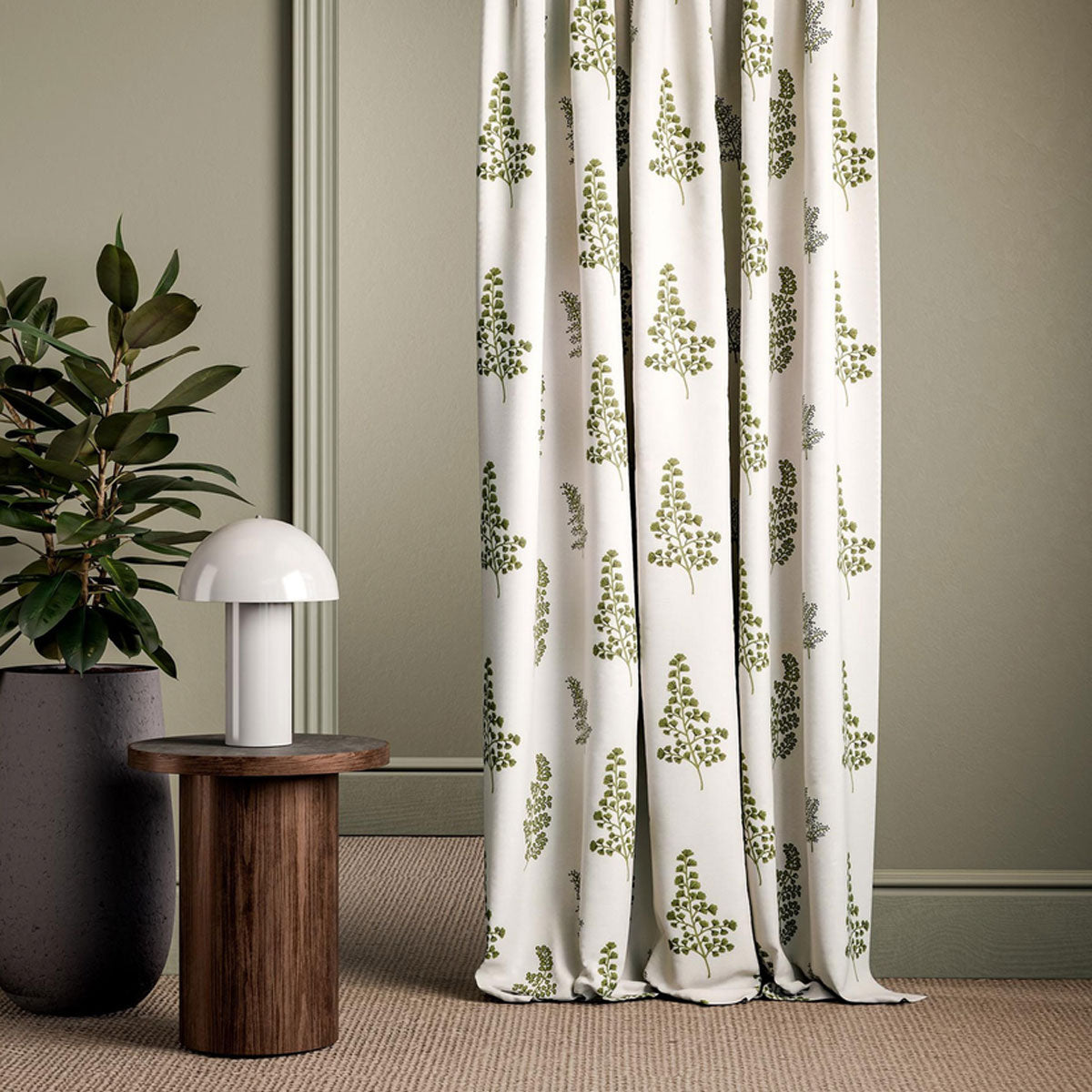 Clarke & Clarke Herbarium fabric – Sage (3)
