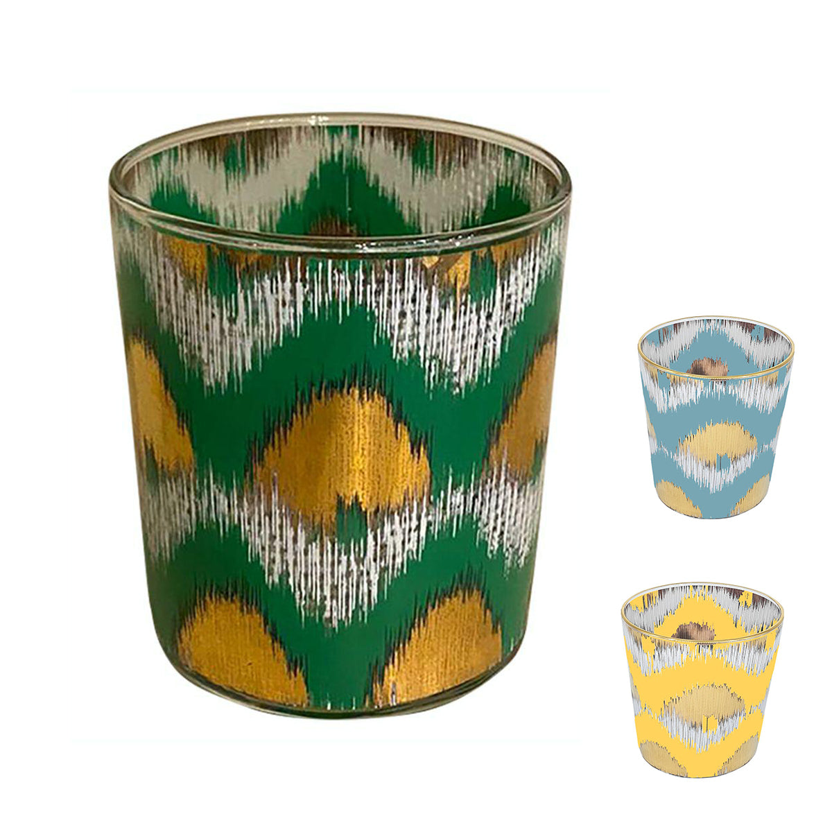 Ikat Tumbler 9cm - Les Ottomans