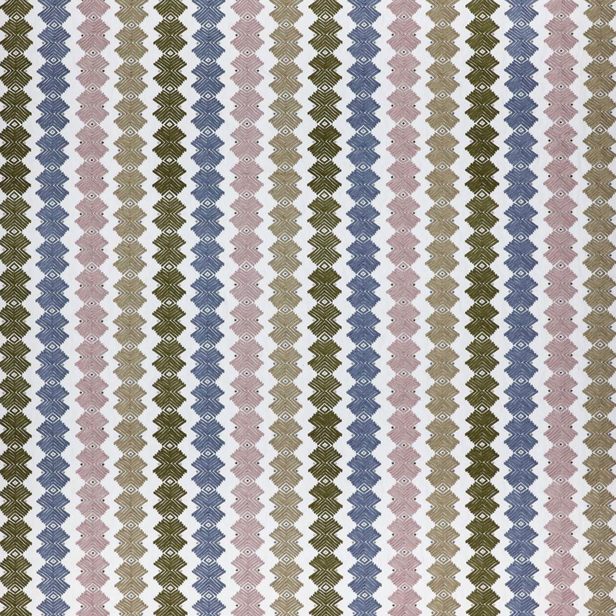 Harlequin Kalimba fabric – Heather/Positano/Olive (1)
