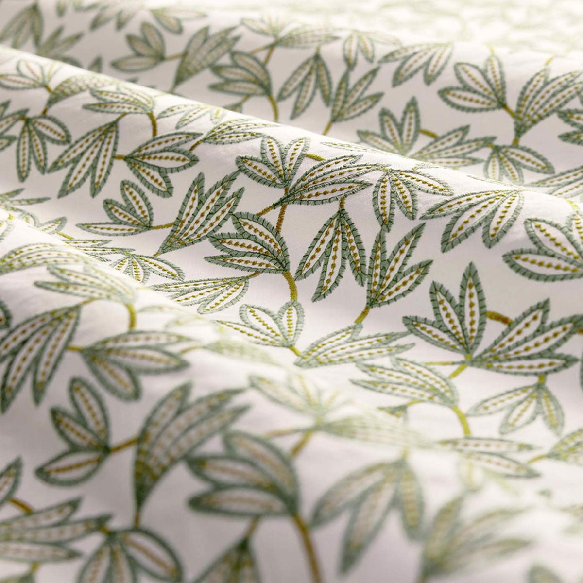 Clarke & Clarke Kalmia fabric – Herb (6)