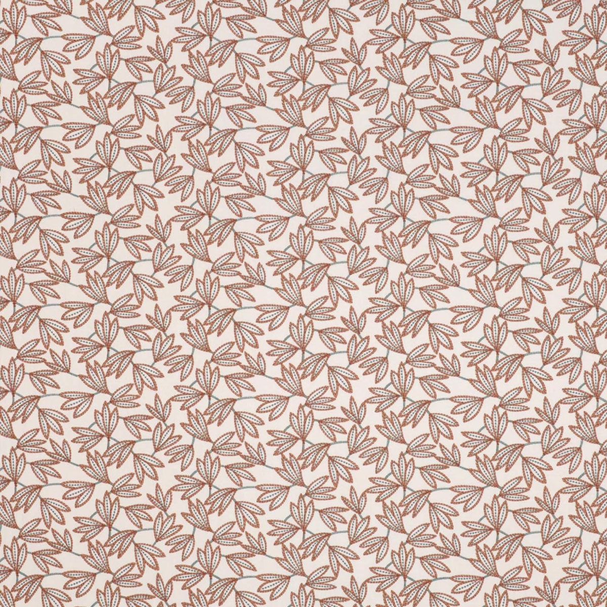 Clarke & Clarke Kalmia fabric – Spice (1)