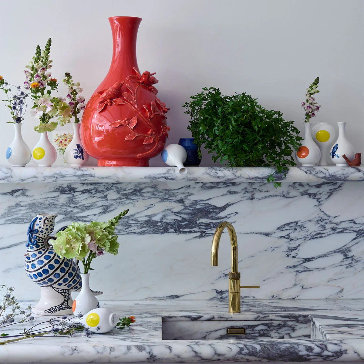 Small Bud Bird Vase - Rijksmuseum X Polspotten