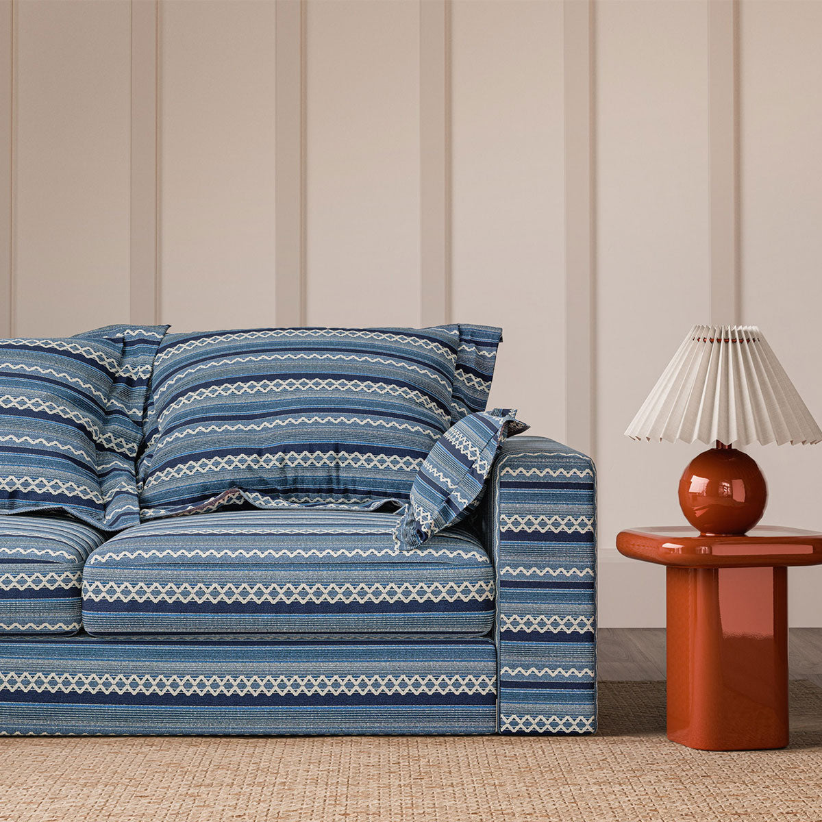 Scion Lock Stitch fabric – Indigo/Denim/Coast Blue (2)