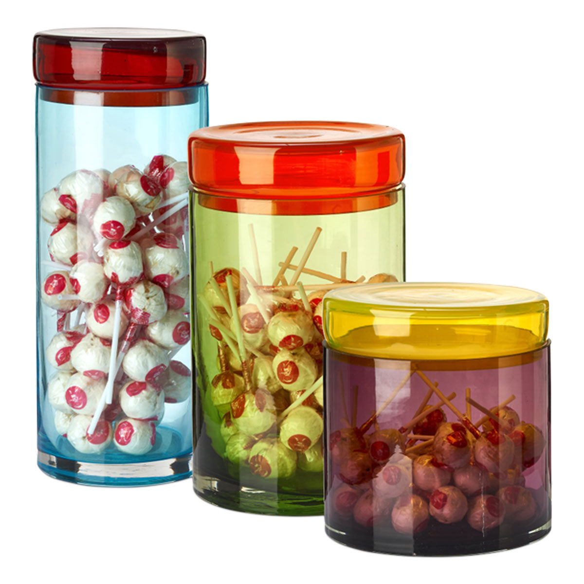 Caps And Jars Set Of 3 - Polspotten