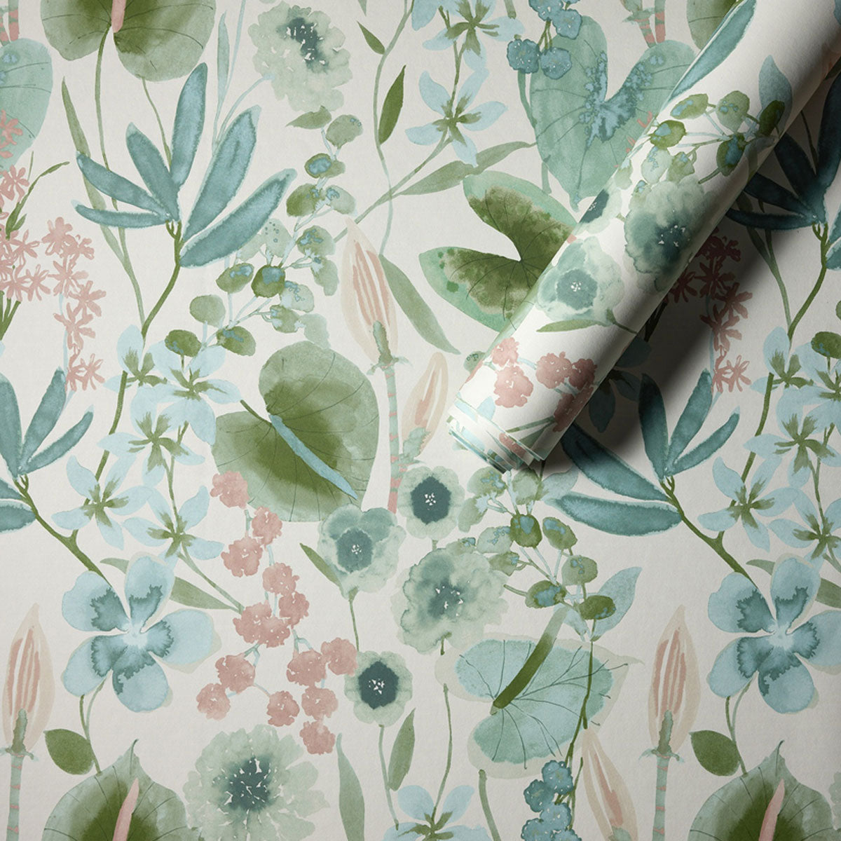 Harlequin Nalina wallpaper – Positano/Aloe/Sky (3)