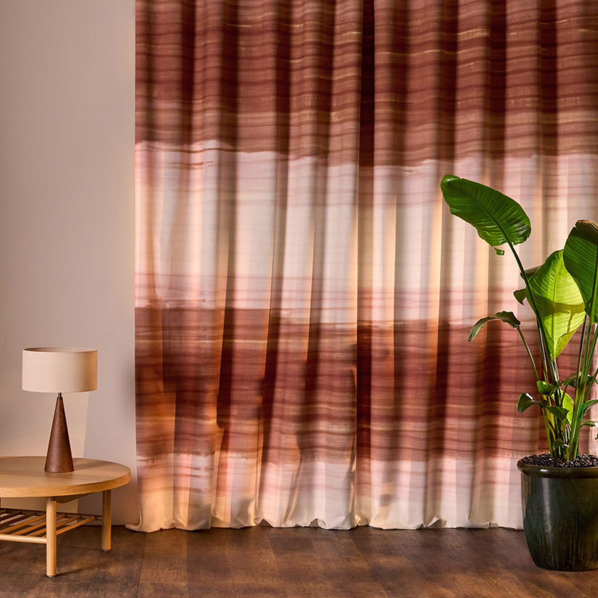 Harlequin Ondara fabric – Burnt/Positano (2)