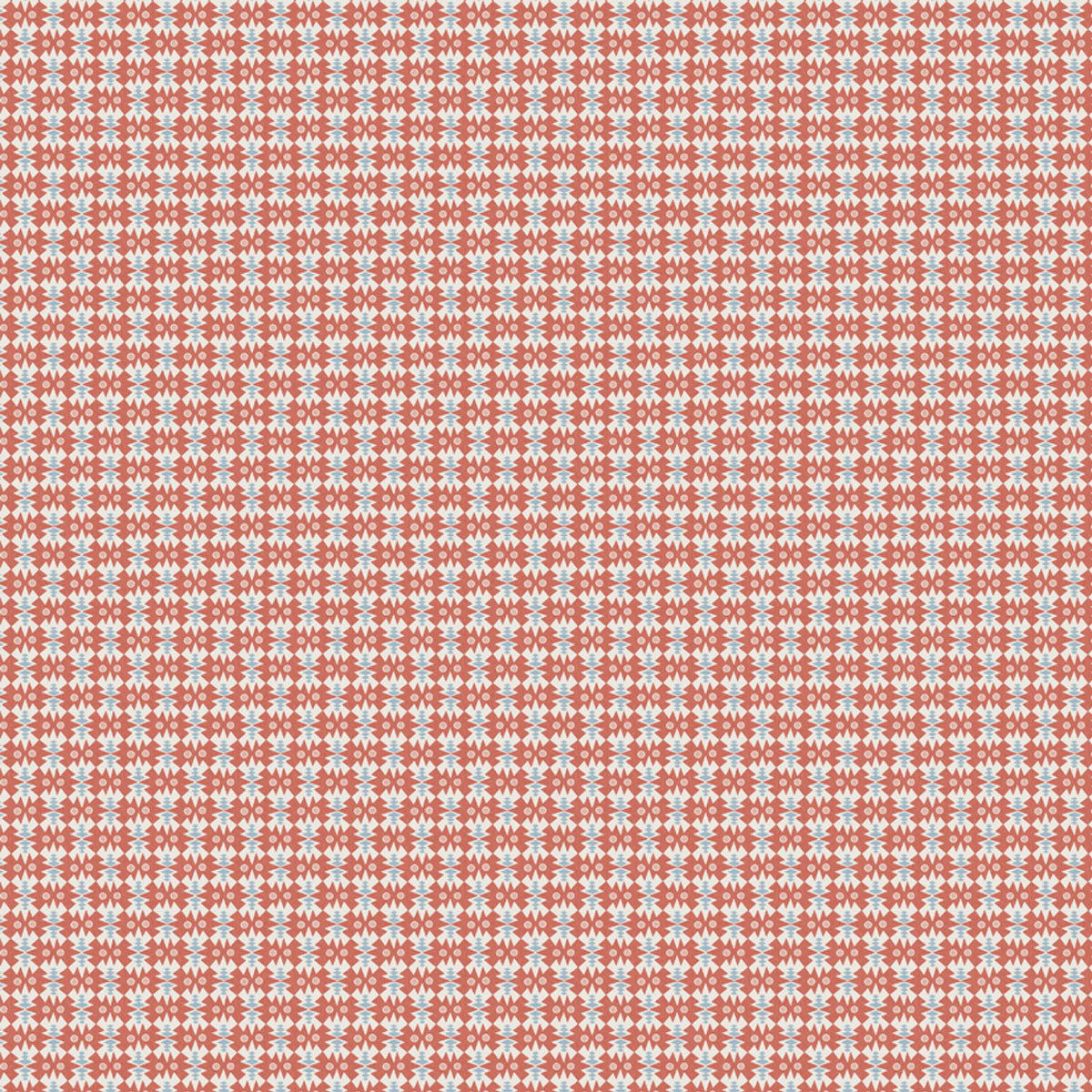 Scion Owl & Butterfly fabric – Chilli (1)
