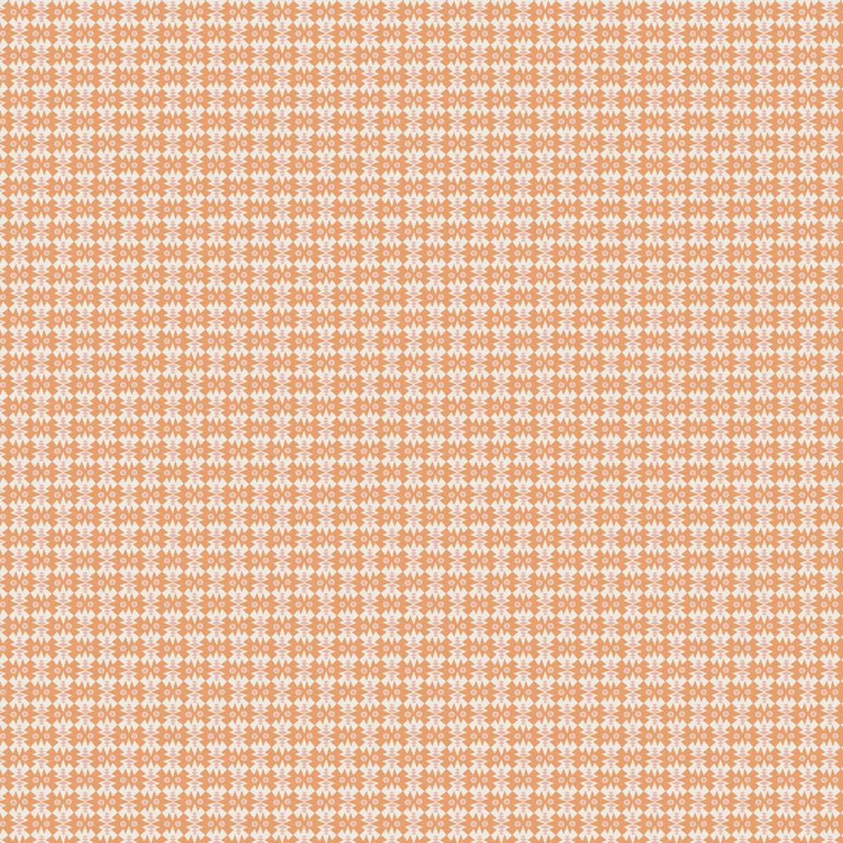 Scion Owl & Butterfly fabric – Tangerine/Blush (1)