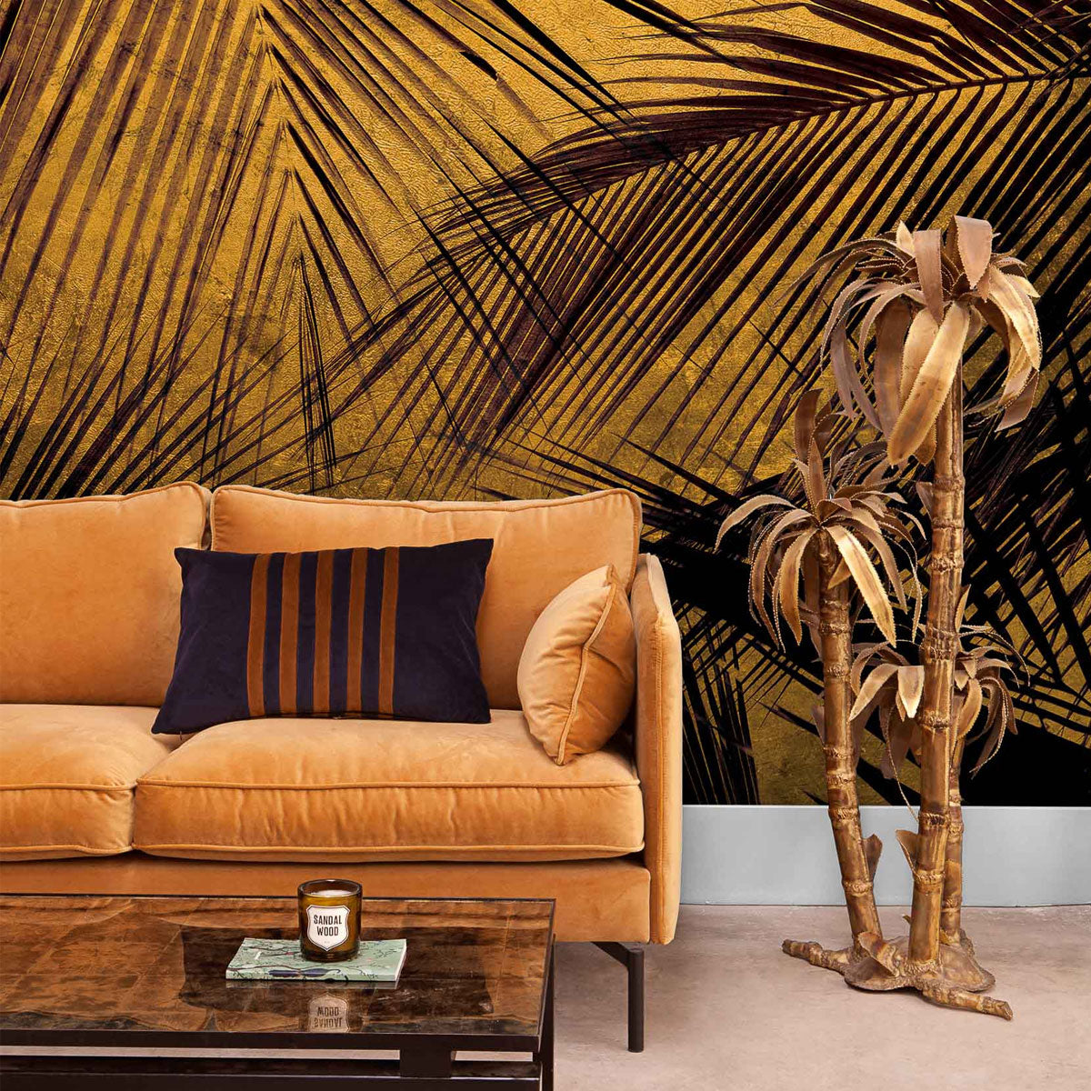 Palms Mural Wallpaper - Coordonne